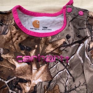 Carhartt Baby camo bodysuit